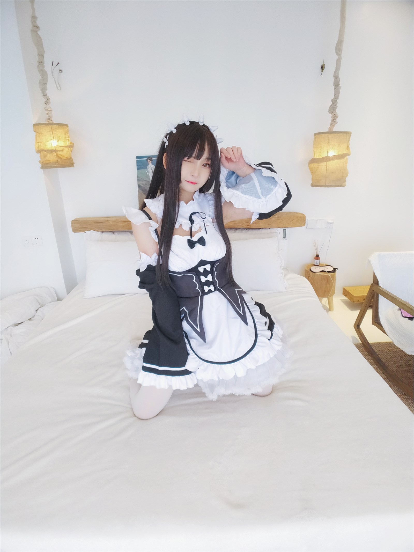 Guchuan no.013 black and white maid(22)